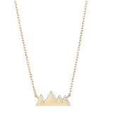 Mountain White Topaz Necklace