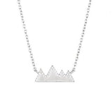 Mountain White Topaz Necklace