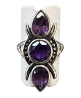 Sterling Silver Amethyst Ring