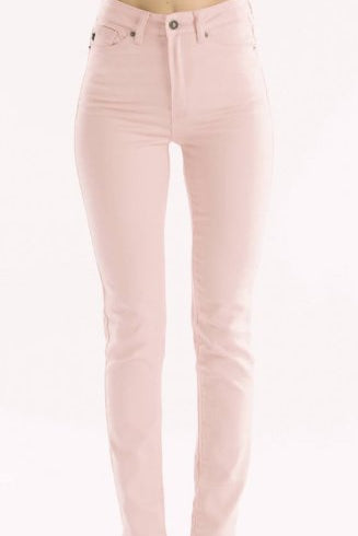 Strech Blush Jeans - Three Blessed Gems