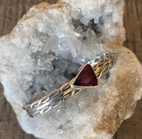Sugilite Sterling Silver Bracelet