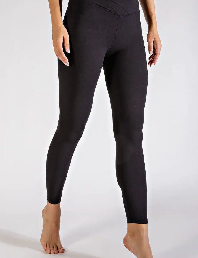 V Waisted Butter Soft Leggings - Three Blessed Gems