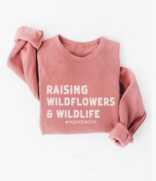 Wildflowers and Wildlife Sweatshirt - Three Blessed Gems