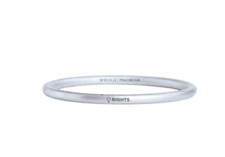 Womens Rights Bangle - Three Blessed Gems