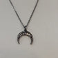 CZ Horn Necklace