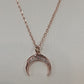 CZ Horn Necklace