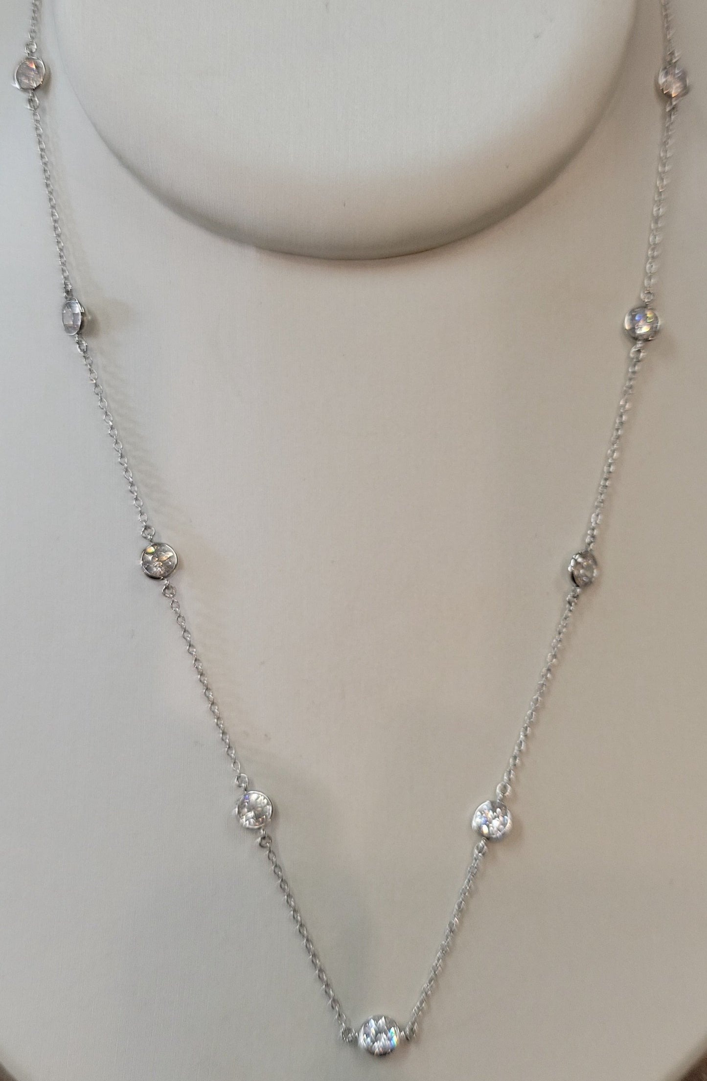 Large CZ Necklace - Premium Necklaces from CRISLU - Just $125! Shop now at Three Blessed Gems