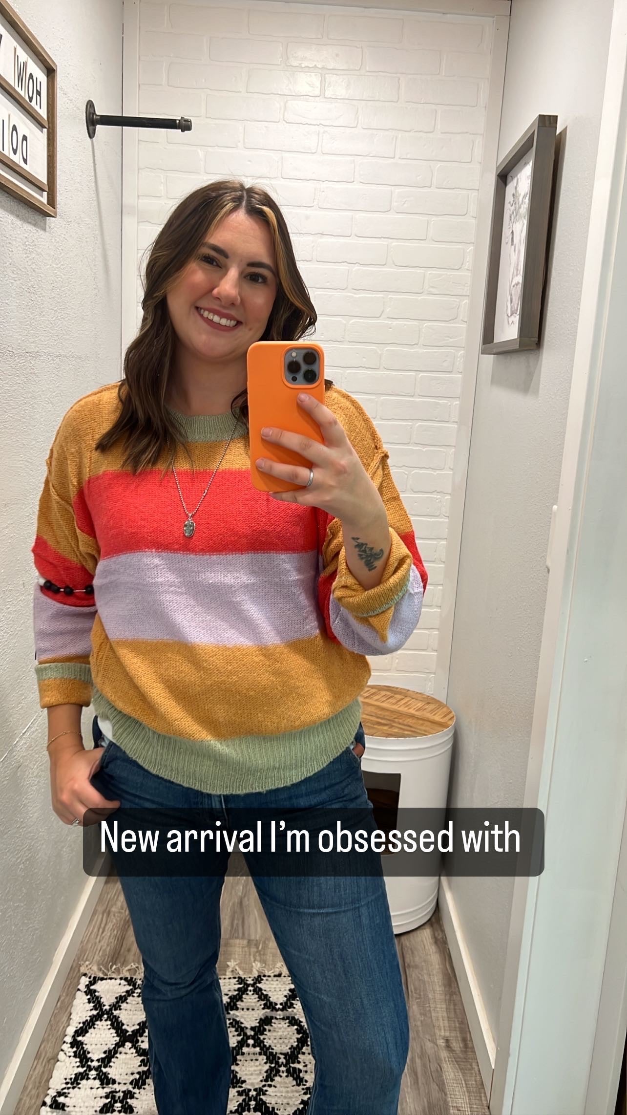 Multi Color Sweater - Premium sweater from By Together - Just $40! Shop now at Three Blessed Gems