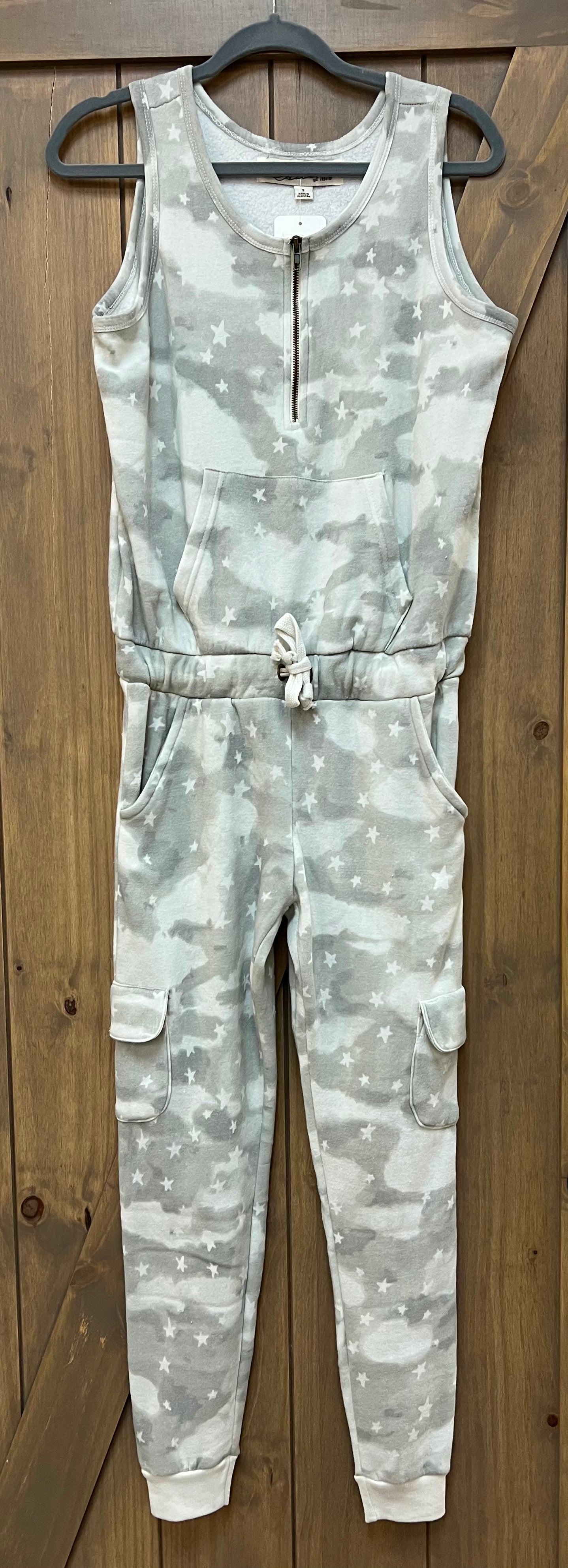 Camo Star Jumper - Premium Jumpsuit from Vintage Havana - Just $52! Shop now at Three Blessed Gems