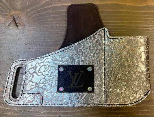 Up-Cycled Louis Vuitton Gun Holster - Premium Bag from Sandra Ling - Just $210! Shop now at Three Blessed Gems