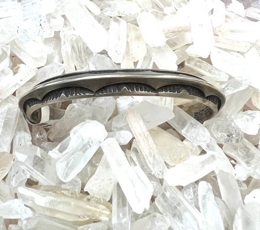 Silver Cuff Bracelet - Premium Bracelet from Zuni - Just $159! Shop now at Three Blessed Gems