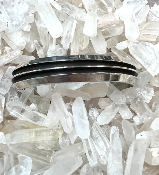 Silver Cuff Bracelet - Premium Bracelet from Zuni - Just $159! Shop now at Three Blessed Gems