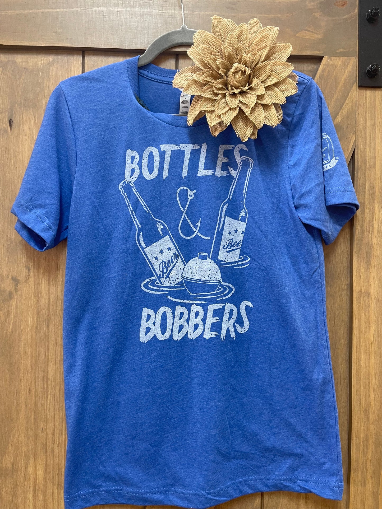 Bottles and Bobbers - Premium Shirt from Mason Jar Label - Just $24! Shop now at Three Blessed Gems