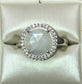 Gemstone CZ Round Ring