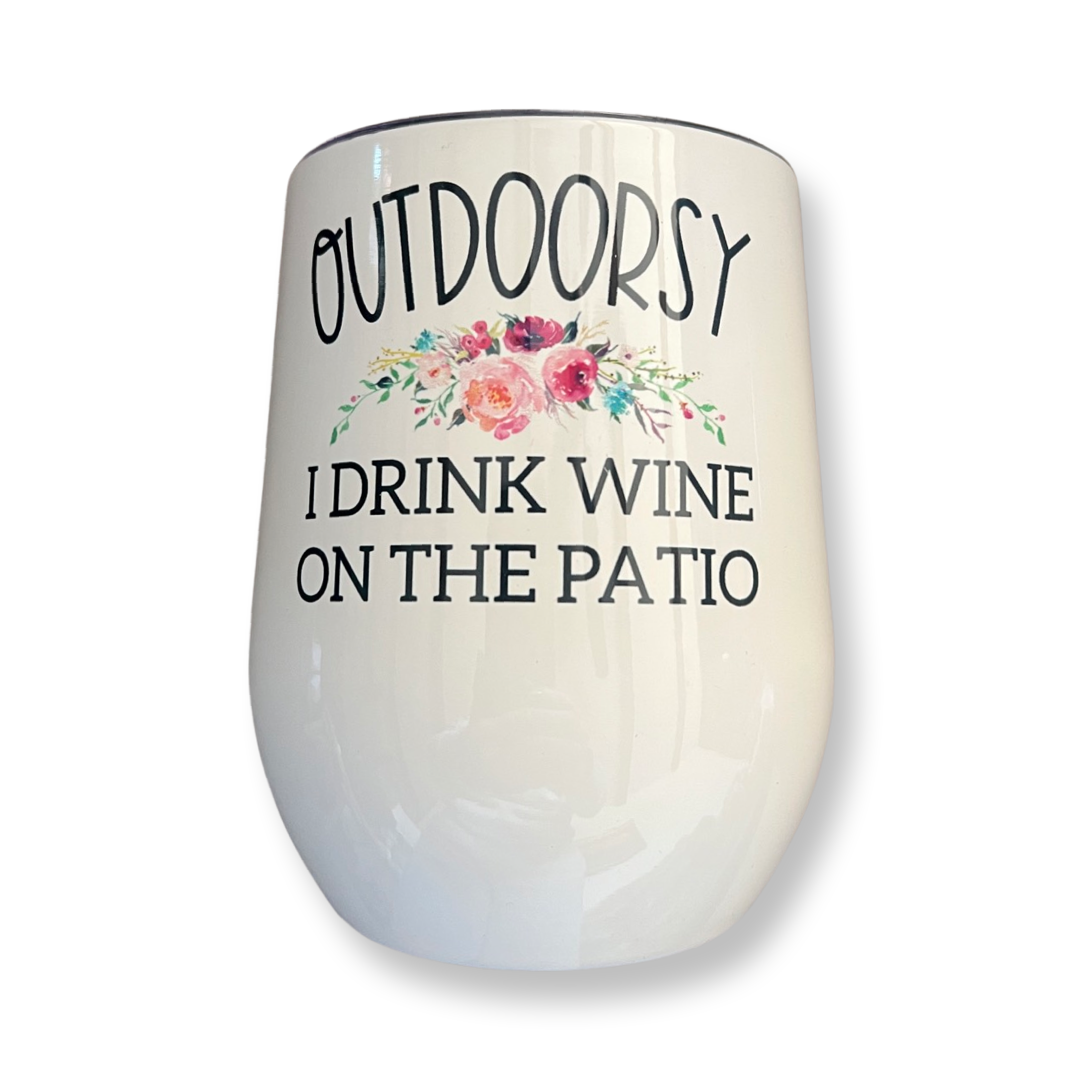 Wine Cup - Premium Wine Glass from Mugsby - Just $18! Shop now at Three Blessed Gems
