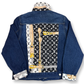 Designer Denim Scarf Jackets - Premium  from Jilli Inc - Just $1250! Shop now at Three Blessed Gems