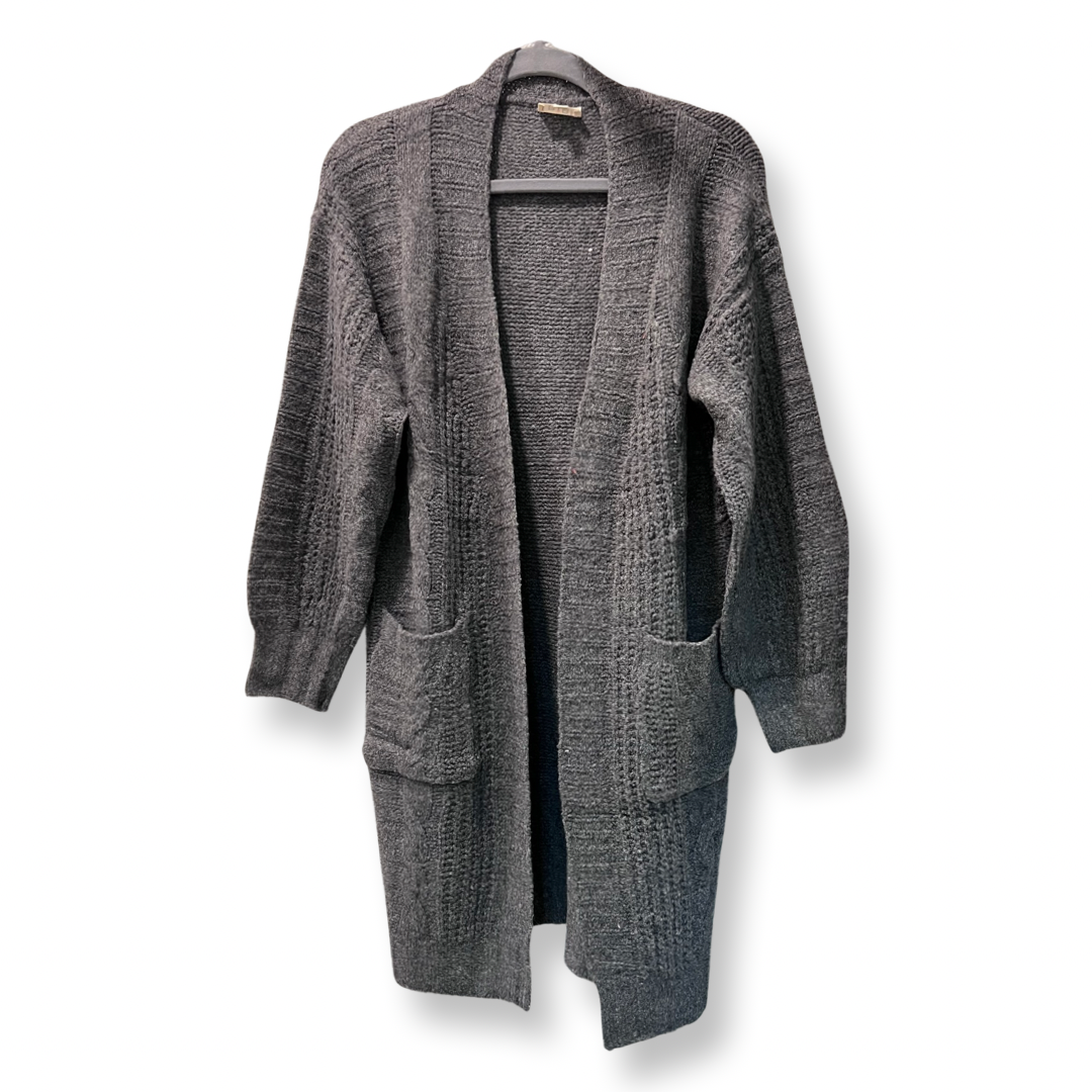 Charcoal Long Sweater - Premium  from Vanilla Monkey - Just $75! Shop now at Three Blessed Gems