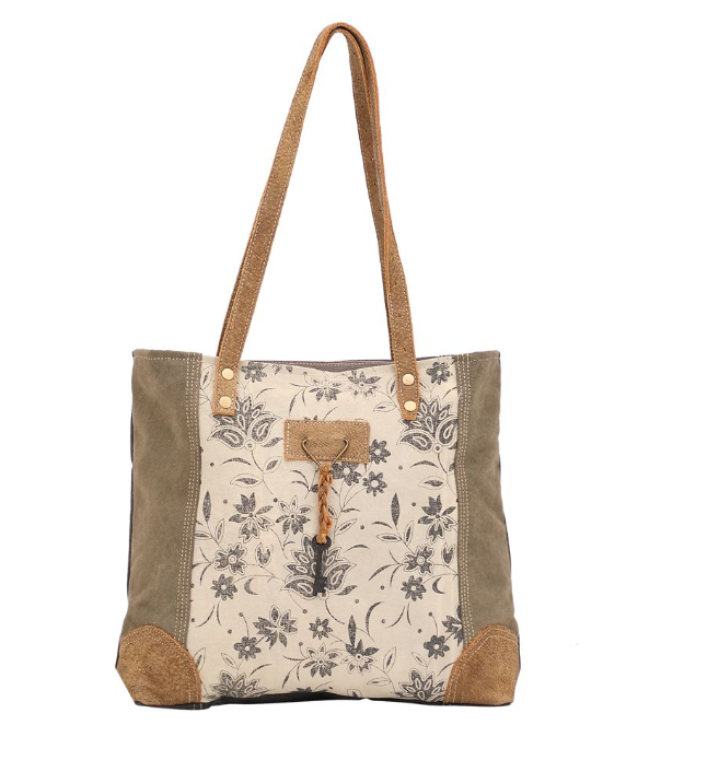 Unique Key Tote Bag - Premium Tote from Myra - Just $60! Shop now at Three Blessed Gems