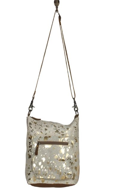 Glaze Leather Shoulder Bag - Premium Bag from Myra - Just $87! Shop now at Three Blessed Gems