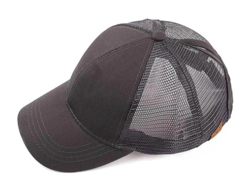 Plain Bun Baseball Cap
