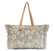 Chalky Weekender Bag - Premium Tote from Myra - Just $65! Shop now at Three Blessed Gems