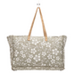 Chalky Weekender Bag - Premium Tote from Myra - Just $65! Shop now at Three Blessed Gems
