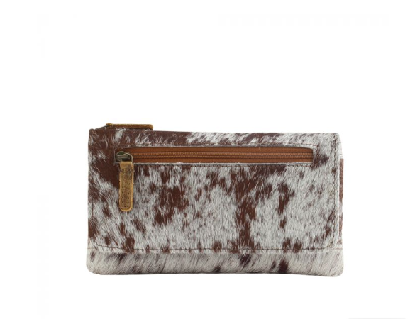 Long Zipper And Snap Wallet - Premium Wallet from Myra - Just $45! Shop now at Three Blessed Gems