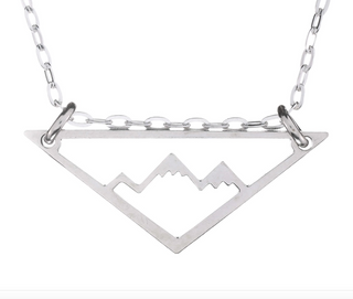 Mountain Adventure Silver Necklace - Premium Necklace from Bearded Jeweler - Just $69! Shop now at Three Blessed Gems