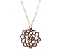 Flower Wood Necklace - Premium Necklace from Treeline & Tide - Just $44! Shop now at Three Blessed Gems