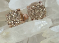 Druzy Stud Earrings - Premium Earrings from MAQ - Just $69! Shop now at Three Blessed Gems