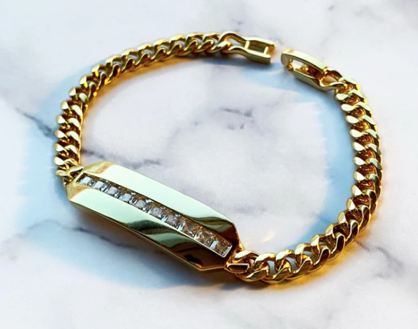 Alaia ID Bracelet - Premium Bracelets from Galazzia - Just $66! Shop now at Three Blessed Gems