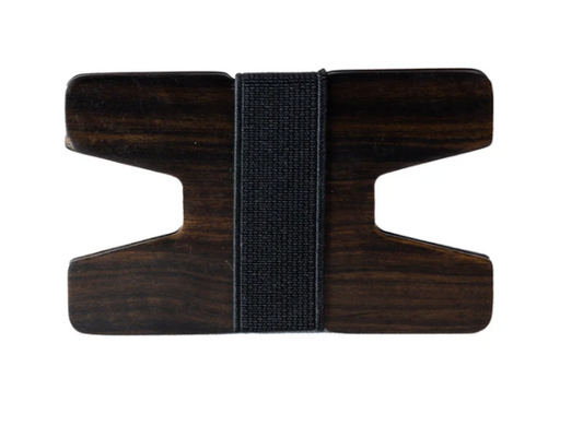 Bamboo Wallet - Premium Card Case from Mad Man - Just $36! Shop now at Three Blessed Gems