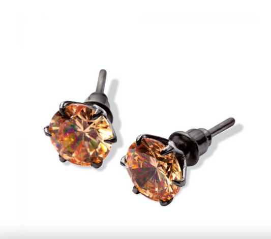 Rainbow Mist Stud Earring - Premium Earrings from Myra - Just $25! Shop now at Three Blessed Gems