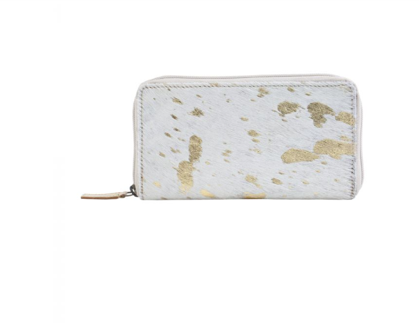 Gold Desire Leather & Hairon Wallet