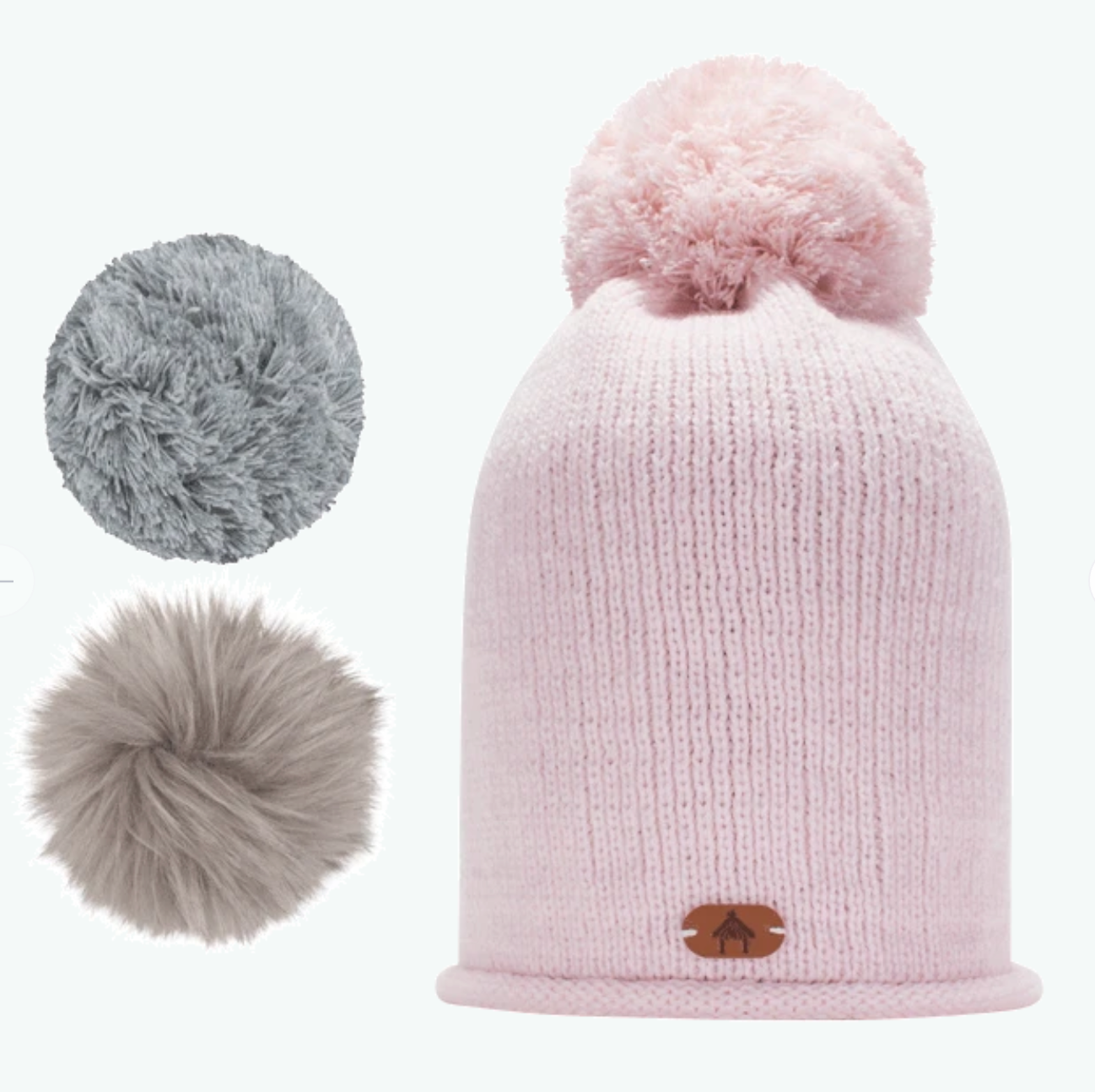 3 Pom Pom Beanie - Premium Beanie from Cabaia - Just $45! Shop now at Three Blessed Gems
