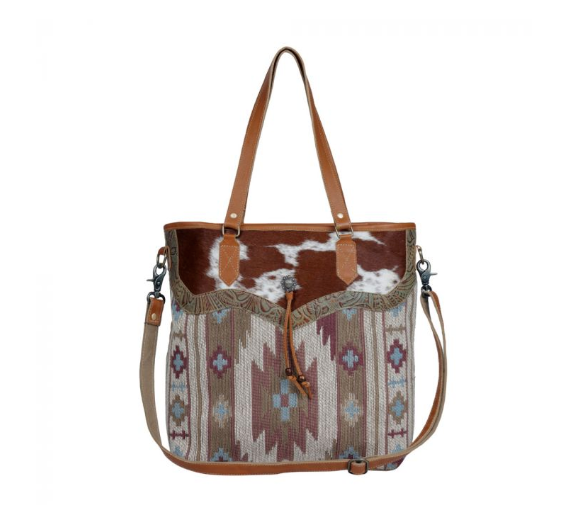 Captivating Tote Bag - Premium Tote from Myra - Just $78! Shop now at Three Blessed Gems