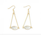Gold Fill Dendrite Opal Earring - Premium Earrings from Myra - Just $45! Shop now at Three Blessed Gems