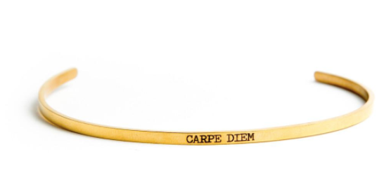 Carpe Diem Bangle - Premium Bracelet from Jaeci - Just $15! Shop now at Three Blessed Gems