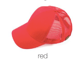 Plain Bun Baseball Cap