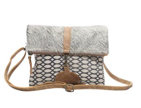 Fold Over Small Cross Body - Premium Bag from Myra - Just $45! Shop now at Three Blessed Gems