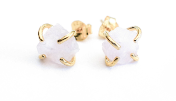 Gemstone Cluster Earring
