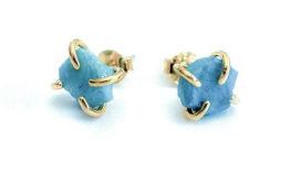 Gemstone Cluster Earring