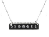 Moon Phase Bar Necklace