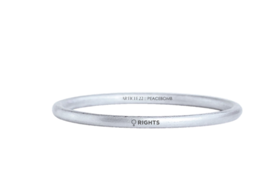 Womens Rights Bangle - Premium Bracelet from Article 22 - Just $55! Shop now at Three Blessed Gems