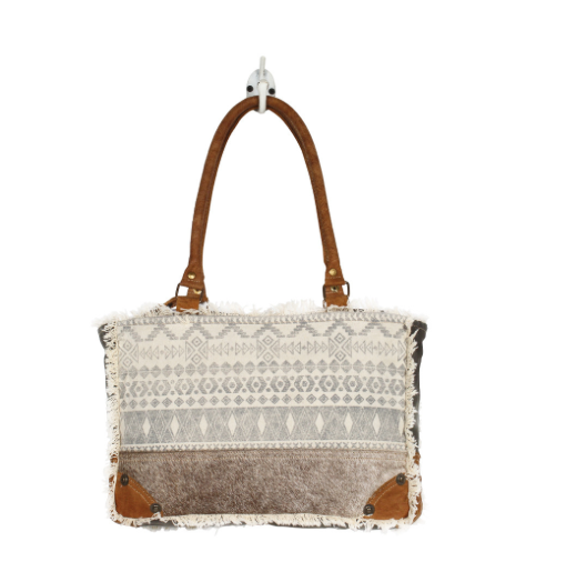 Hairon Botton Strap Bag - Premium Bag from Myra - Just $57! Shop now at Three Blessed Gems