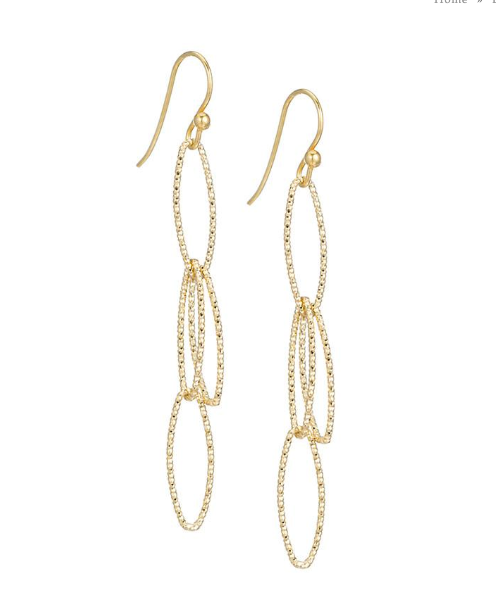 Lisbon Long Earring - Premium Earrings from A. Schenkein - Just $58! Shop now at Three Blessed Gems