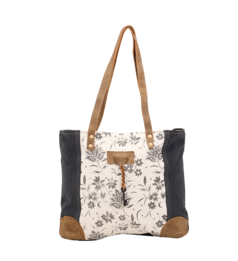 Abstract Key Tote Bag - Premium Bag from Myra - Just $59! Shop now at Three Blessed Gems