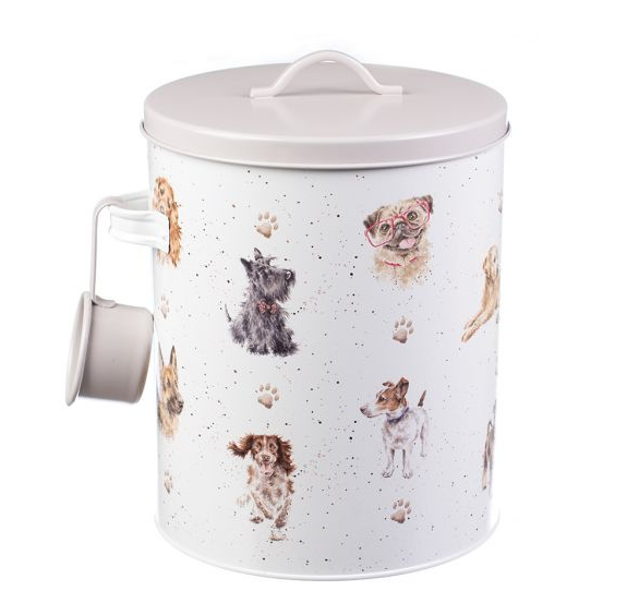 Dog Food Tin - Premium Pet Food Tin from Wrendale - Just $23.40! Shop now at Three Blessed Gems