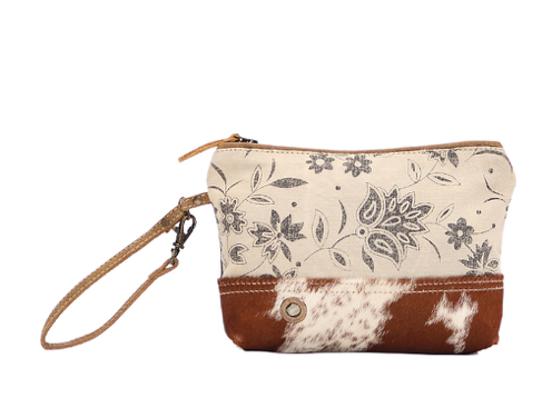 Flolret Pouch - Premium Purses from Myra - Just $35! Shop now at Three Blessed Gems