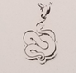 Serpent Small Silver Necklace - Premium Necklace from Dark Star - Just $32! Shop now at Three Blessed Gems